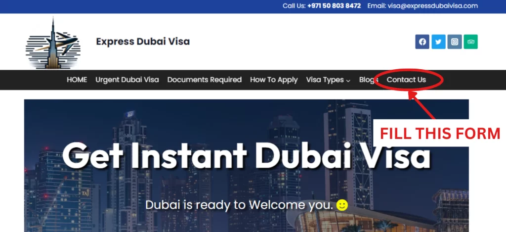 Dubai Application Visa